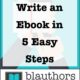 How to WRite an Ebook