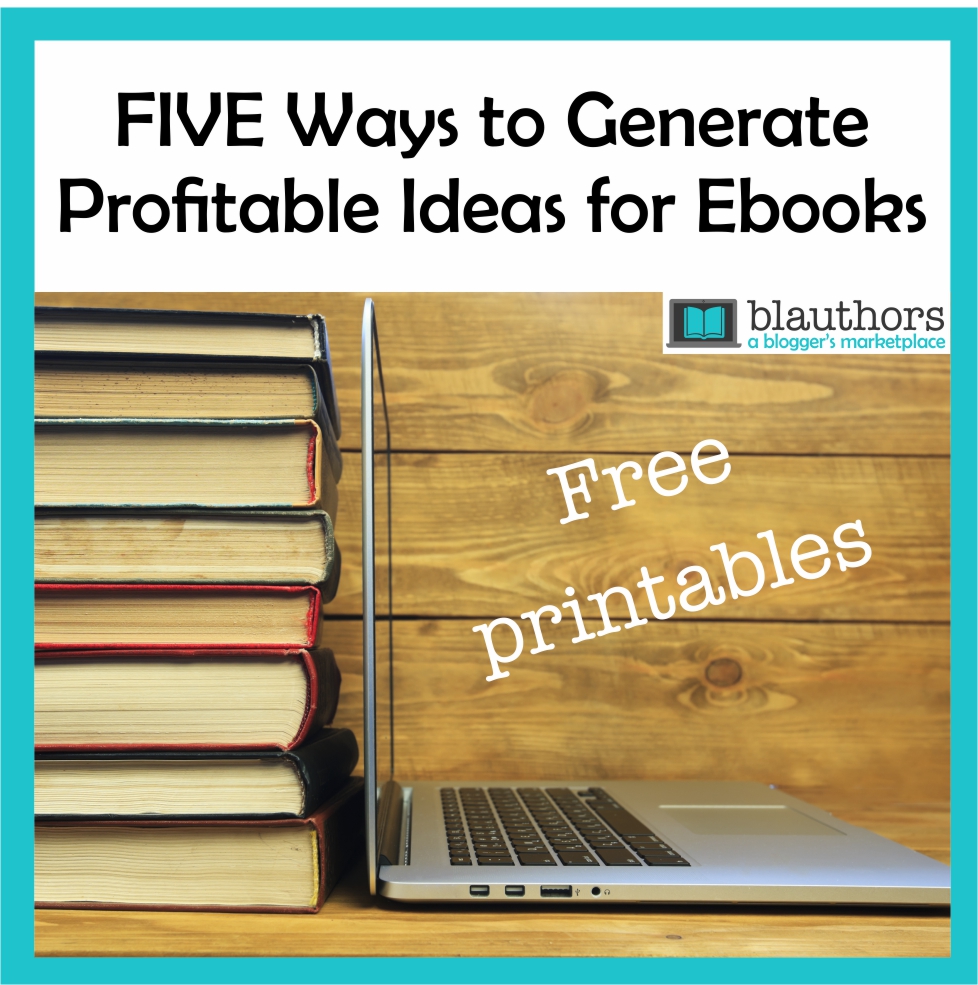 Generate Profitable Ideas for Ebooks