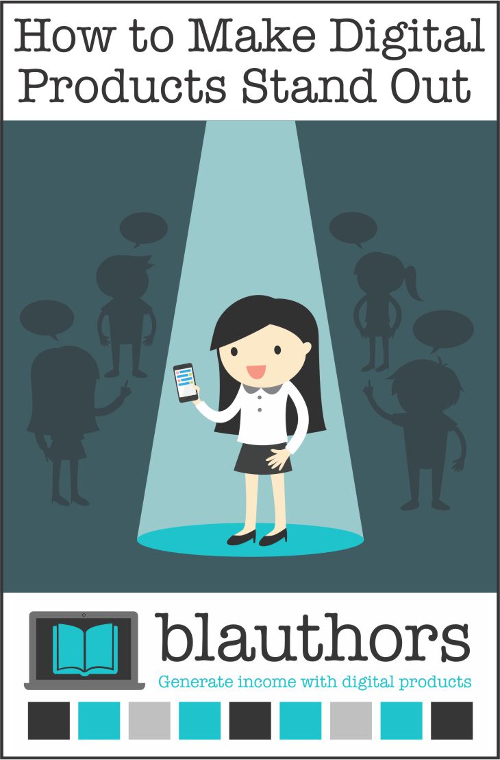 When I first started creating digital products over 10 years ago, it didn't take much to stand out.  There were so few people creating content that anything you created was sought after because you were most likely the only one creating immediate digital downloads in your niche.  Today, standing out is essential and yes you need to learn how to make your digital products stand out but don't let that hold you back either.