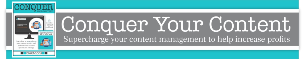 Conquer Your Content Course by blauthors